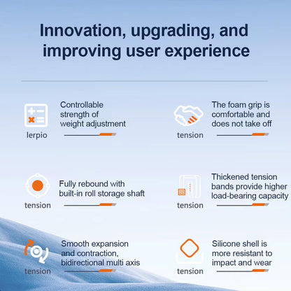 Fitness Pump Fitness Equipment Adjustable Resistance Resistance Machine with Counter Strength Training Puller for Home Gym