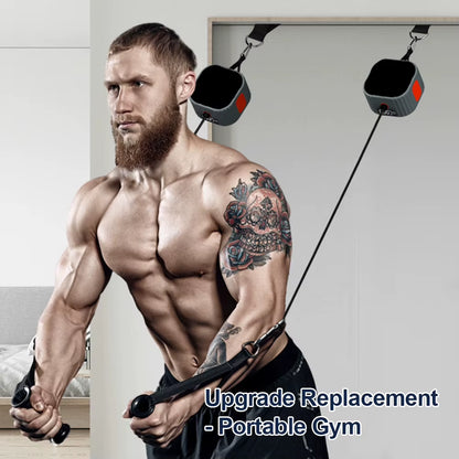 Fitness Pump Fitness Equipment Adjustable Resistance Resistance Machine with Counter Strength Training Puller for Home Gym